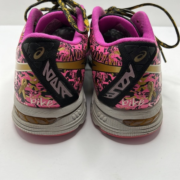 ASICS gel-noosa tri 10 cancer awareness shoes size 9.5
